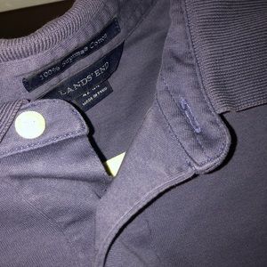 Lands’ End long sleeve collared shirt